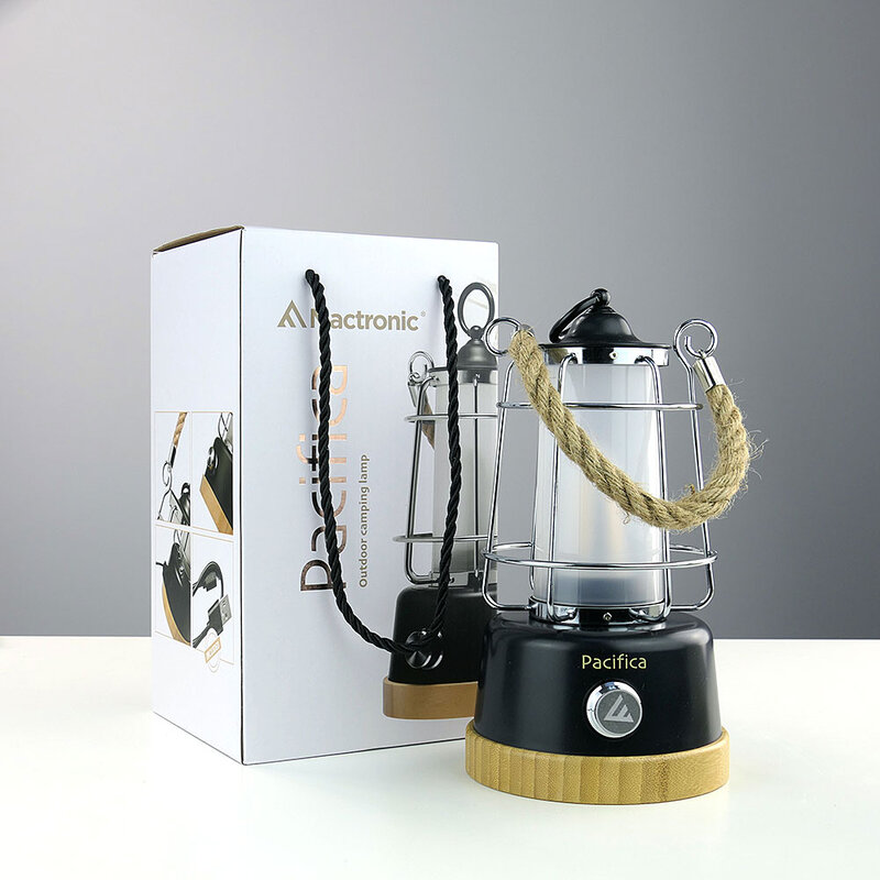 Кемпинговый фонарь Mactronic Pacifica ACL0111 Black с плавной регулировкой яркости 10-370Lm и функцией Повербанк + 2 аккумулятора 18650 2600mah Кемпинговый фонарь Mactronic Pacifica ACL0111 Black с плавной регулировкой яркости 10-370Lm и функцией Повербанк + 2 аккумулятора 18650 2600mah