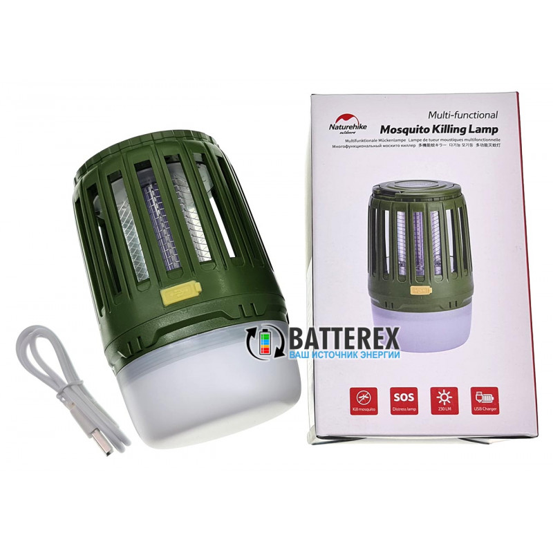 Фонарь кемпинговый Naturehike Mosquito Killing Lamp с защитой от комаров