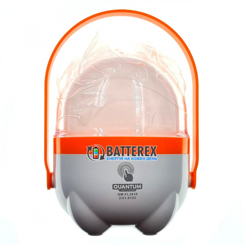 Кемпинговый фонарь Quantum Pretty QM-FL3010 с сенсорным управлением и плавной регулировкой яркости Кемпинговый фонарь Quantum Pretty QM-FL3010 с сенсорным управлением и плавной регулировкой яркости