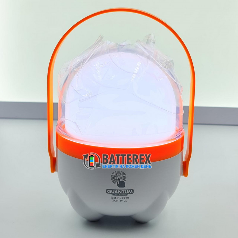 Кемпинговый фонарь Quantum Pretty QM-FL3010 с сенсорным управлением и плавной регулировкой яркости Кемпинговый фонарь Quantum Pretty QM-FL3010 с сенсорным управлением и плавной регулировкой яркости