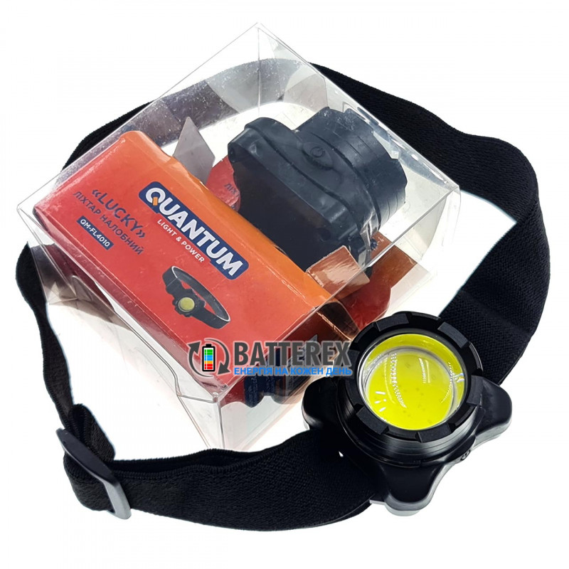 Налобный COB-фонарь Quantum Lucky QM-FL4010 120Lm Налобный COB-фонарь Quantum Lucky QM-FL4010 120Lm