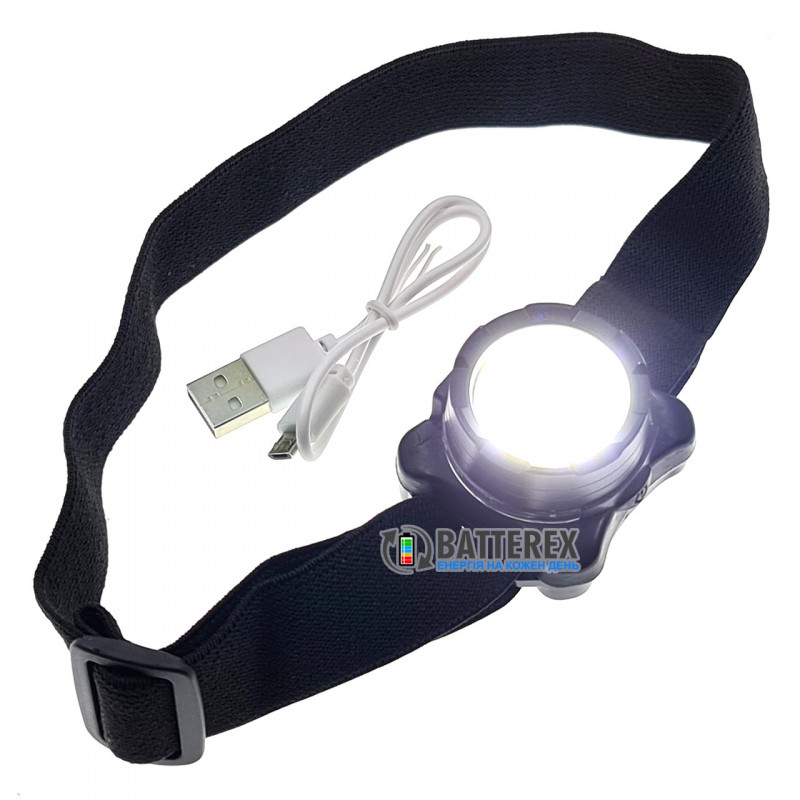 Налобный COB-фонарь Quantum Lucky QM-FL4010 120Lm Налобный COB-фонарь Quantum Lucky QM-FL4010 120Lm