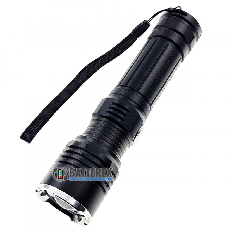 Фонарь ручной Quantum Solid QM-FL1020 700lm с регулировкой фокуса и зарядкой от USB