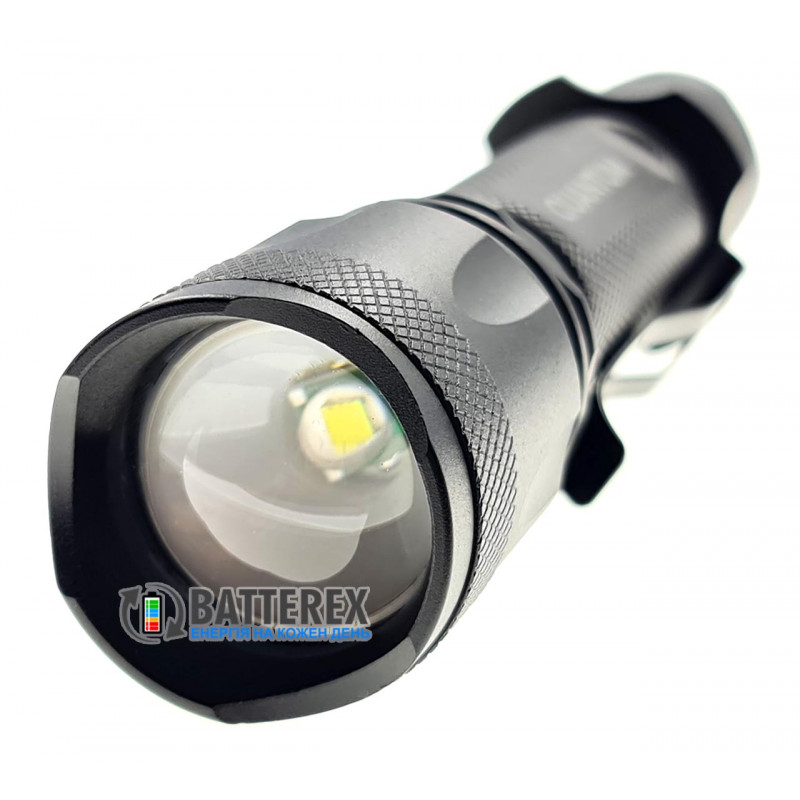 Фонарь ручной Quantum Techno QM-FL1010 700lm с регулировкой фокуса и зарядкой от USB