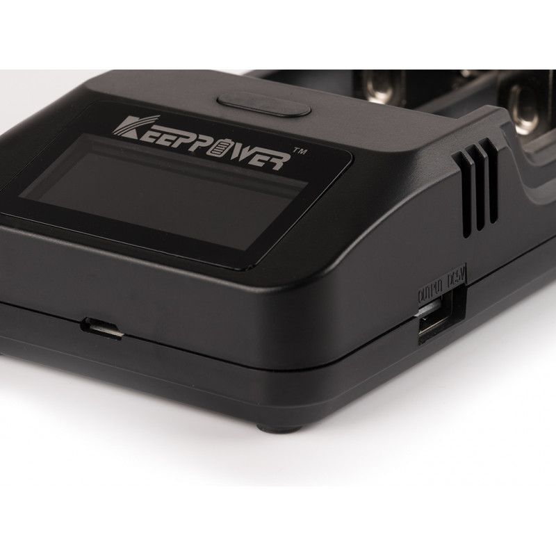 Зарядное устройство KeepPower Intelligent L2 Plus для Li-Ion аккумуляторов (ток заряда до 2А) Зарядное устройство KeepPower Intelligent L2 Plus для Li-Ion аккумуляторов (ток заряда до 2А)