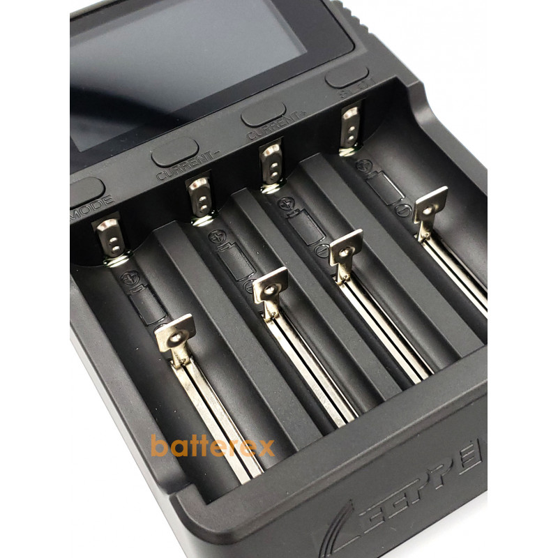 Продвинутое зарядное устройство KEEPPOWER L4 для Ni-MH и Li-ion аккумуляторов AA, AAA, 18650, 21700, 20700, 26650 и др. Продвинутое зарядное устройство KEEPPOWER L4 для Ni-MH и Li-ion аккумуляторов AA, AAA, 18650, 21700, 20700, 26650 и др.