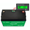 Аккумулятор LiFePO4 LFP Vapcell 12V 100Ah BMS LCD клемма M8 Аккумулятор LiFePO4 LFP Vapcell 12V 100Ah BMS LCD клемма M8