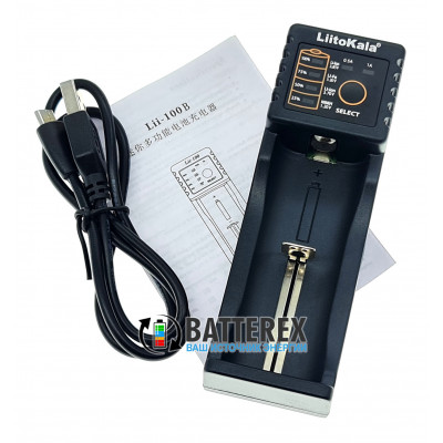 LiitoKala Lii-100B - зарядное устройство для аккумуляторов AA, AAA, Li-ion, LiFePO4 (версия без функции Powerbank)