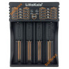 LiitoKala Lii-402 - 4х-канальное зарядное устройство для аккумуляторов AA, AAA и Li-ion/LiFePO4 с функцией PowerBank  и выбором тока заряда 0.5/0.7/1/2А