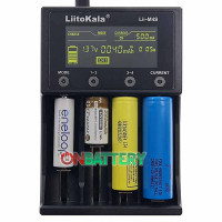 LiitoKala Lii-M4S - интеллектуальное USB зарядное устройство для NiMH/Li-ion аккумуляторов с разрядом, тестом, функцией Повербанк и сенсорным управлением LiitoKala Lii-M4S - интеллектуальное USB зарядное устройство для NiMH/Li-ion аккумуляторов с разрядом, тестом, функцией Повербанк и сенсорным управлением