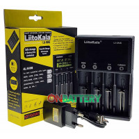 LiitoKala Lii-M4S + USB Liitokala 5V 2A - интеллектуальное USB зарядное устройство для NiMH/Li-ion аккумуляторов с разрядом, тестом, функцией Повербанк + сетевой USB адаптер LiitoKala Lii-M4S + USB Liitokala 5V 2A - интеллектуальное USB зарядное устройство для NiMH/Li-ion аккумуляторов с разрядом, тестом, функцией Повербанк + сетевой USB адаптер