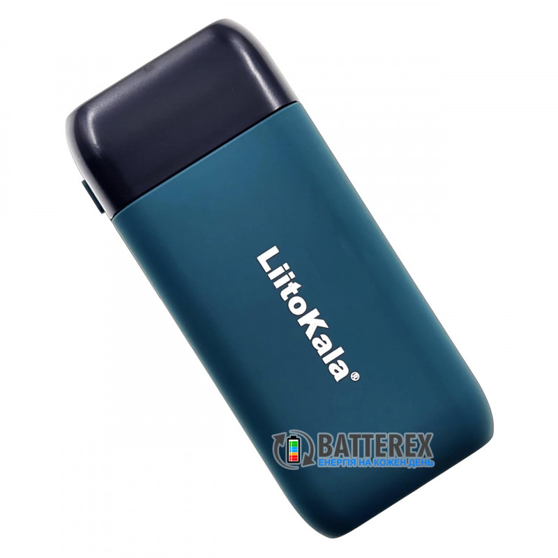 Liitokala Lii-MP2 - зарядка-повербанк на 2 аккумулятора 18650/21700 с функциями быстрого заряда - зелёный