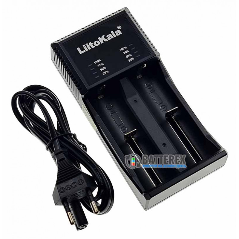 Сетевое зарядное устройство LiitoKala Lii-PL2 на 2 канала для аккумуляторов AA, AAA и Li-ion с поддержкой длинных аккумуляторов до 79мм Сетевое зарядное устройство LiitoKala Lii-PL2 на 2 канала для аккумуляторов AA, AAA и Li-ion с поддержкой длинных аккумуляторов до 79мм