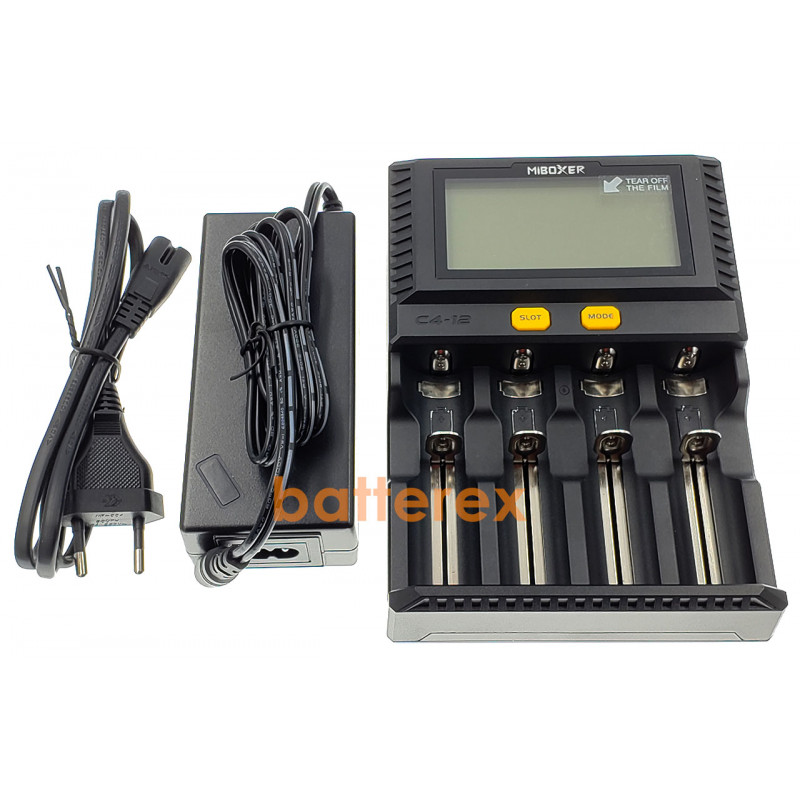 MIBOXER C4-12 V2 Upgrade - новая версия 4-канальной зарядка для Li-ion, LiFePO4, Ni-MH аккумуляторов с током заряда до 3А на канал, купить MIBOXER C4-12 Новая версия MIBOXER C4-12 V2 Upgrade - новая версия 4-канальной зарядка для Li-ion, LiFePO4, Ni-MH аккумуляторов с током заряда до 3А на канал, купить MIBOXER C4-12 Новая версия