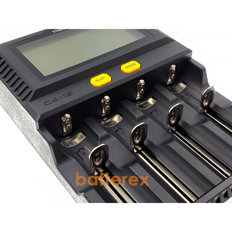 MIBOXER C4-12 V2 Upgrade - новая версия 4-канальной зарядка для Li-ion, LiFePO4, Ni-MH аккумуляторов с током заряда до 3А на канал, купить MIBOXER C4-12 Новая версия MIBOXER C4-12 V2 Upgrade - новая версия 4-канальной зарядка для Li-ion, LiFePO4, Ni-MH аккумуляторов с током заряда до 3А на канал, купить MIBOXER C4-12 Новая версия