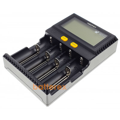 MIBOXER C4 V3 - зарядка на 4 аккумулятора Li-ion/LiFePO4/NiMH/Ni-Cd с током заряда до 1,5А. Гарантия 12 месяцев. MIBOXER C4 V3 - зарядка на 4 аккумулятора Li-ion/LiFePO4/NiMH/Ni-Cd с током заряда до 1,5А. Гарантия 12 месяцев.