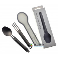 NexTool Titanium Cutlery Set - походный набор из титановых ложки и вилки