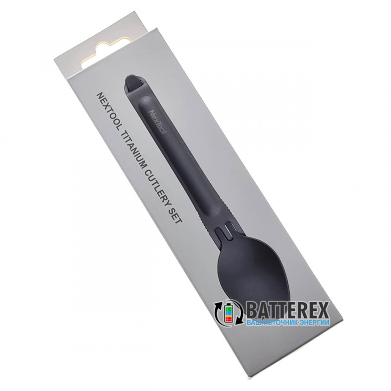 NexTool Titanium Cutlery Set - набор титановые ложка и вилка NexTool Titanium Cutlery Set - набор титановые ложка и вилка