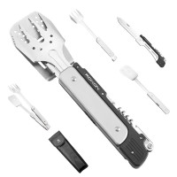 Roxon Multi BBQ Tool MBT3 S601 - раскладной компактный набор для барбекю
