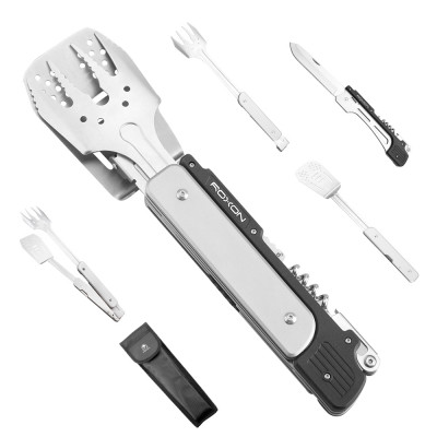 Roxon Multi BBQ Tool MBT3 S601 - раскладной компактный набор для барбекю