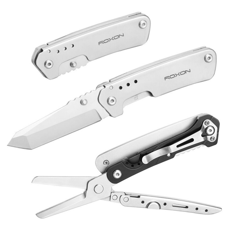 Раскладной нож-ножницы Roxon KS S501