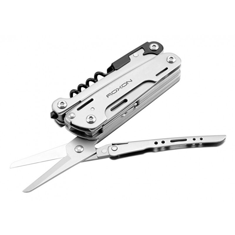 Мультитул Roxon Storm S801S - раскладной набор из 16 инструментов Мультитул Roxon Storm S801S - раскладной набор из 16 инструментов