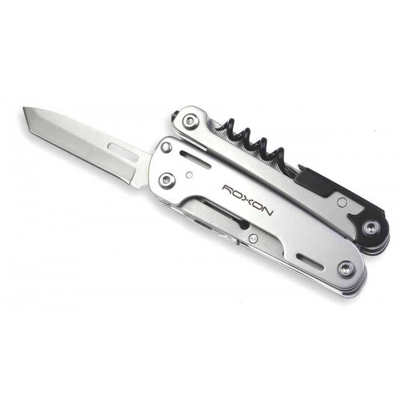 Мультитул Roxon Storm S801S - раскладной набор из 16 инструментов Мультитул Roxon Storm S801S - раскладной набор из 16 инструментов