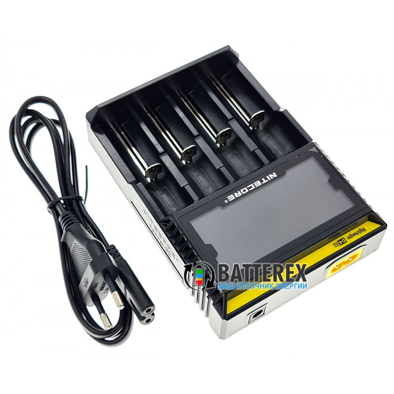 Nitecore Digicharger D4 - универсальное зарядное устройство + автоадаптер Nitecore Digicharger D4 - универсальное зарядное устройство + автоадаптер