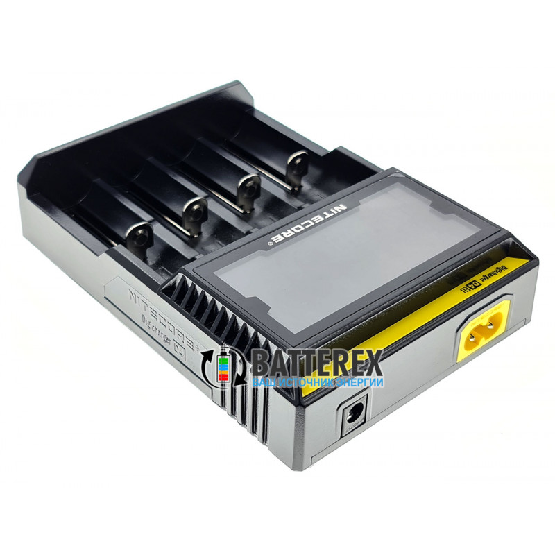 Nitecore Digicharger D4 - универсальное зарядное устройство + автоадаптер Nitecore Digicharger D4 - универсальное зарядное устройство + автоадаптер
