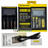 Универсальное зарядное устройство Nitecore D4 для Li-ion и NiMH аккумуляторов - 4 канала, дисплей