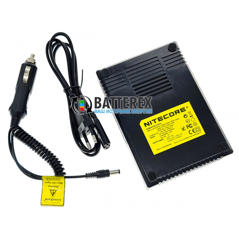 Nitecore Digicharger D4 - универсальное зарядное устройство + автоадаптер Nitecore Digicharger D4 - универсальное зарядное устройство + автоадаптер