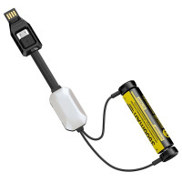 Nitecore LC10 - портативная зарядка-повербанк-фонарик для Li-ion аккумуляторов