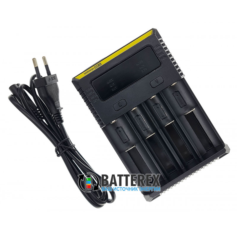 Nitecore Intellicharger NEW i4 универсальная зарядка для Li-ion/LiFePO4/Ni-MH Nitecore Intellicharger NEW i4 универсальная зарядка для Li-ion/LiFePO4/Ni-MH