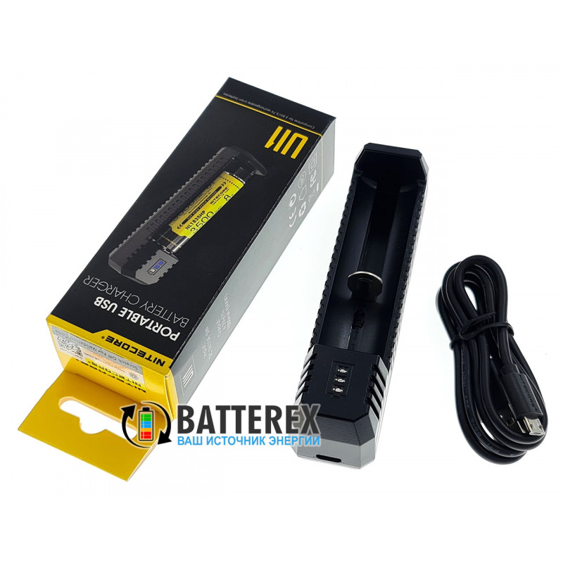 Зарядное устройство Nitecore UI1 для аккумуляторов 18650, 14500, 26650, 16340 с функцией активации