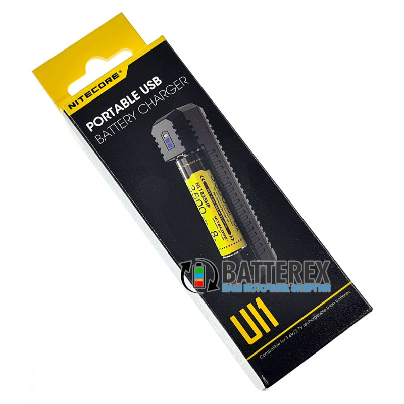 Зарядное устройство Nitecore UI1 для аккумуляторов 18650, 14500, 26650, 16340 с функцией активации