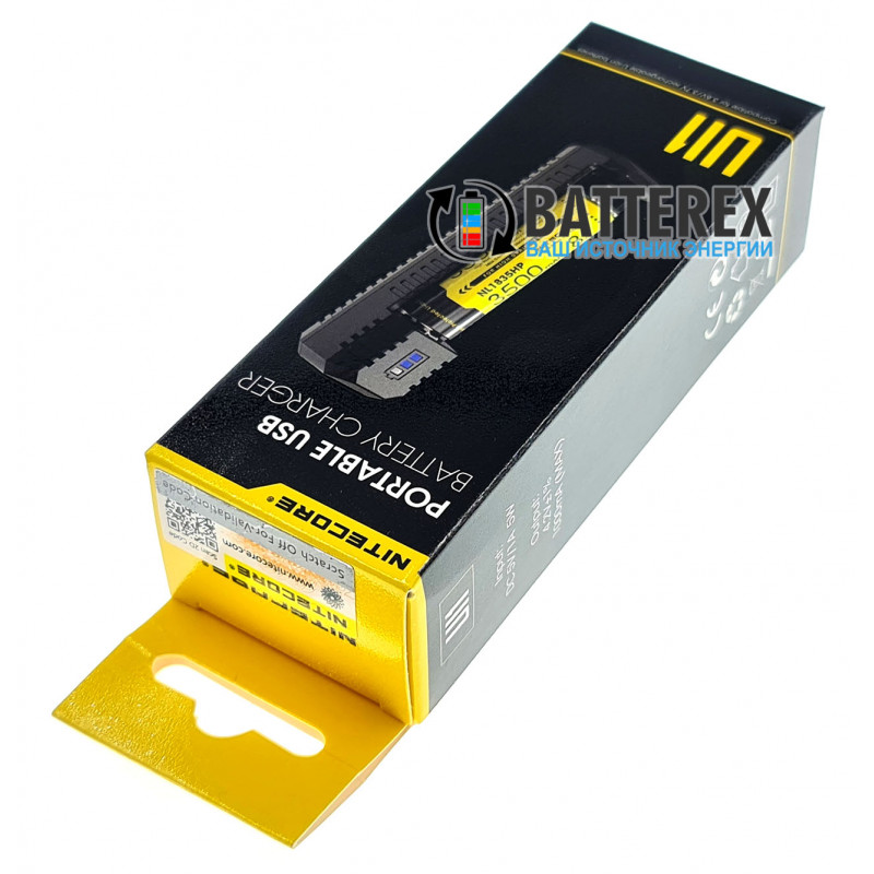 Зарядное устройство Nitecore UI1 для аккумуляторов 18650, 14500, 26650, 16340 с функцией активации