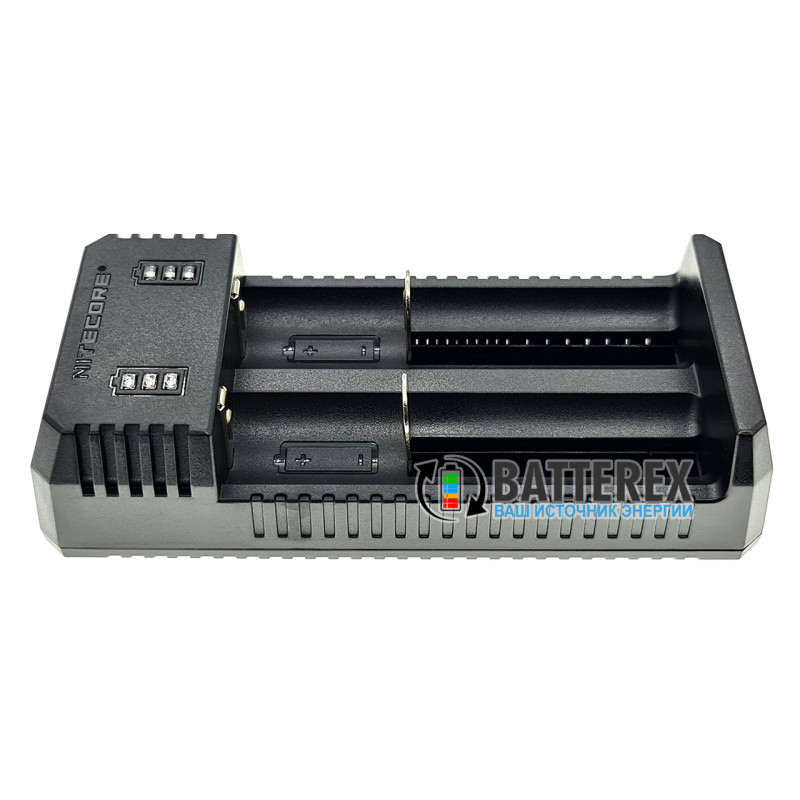 Зарядное устройство Nitecore UI2 на 2 Li-ion аккумулятора 18650, 21700, 18500, 14500, 26650 Зарядное устройство Nitecore UI2 на 2 Li-ion аккумулятора 18650, 21700, 18500, 14500, 26650