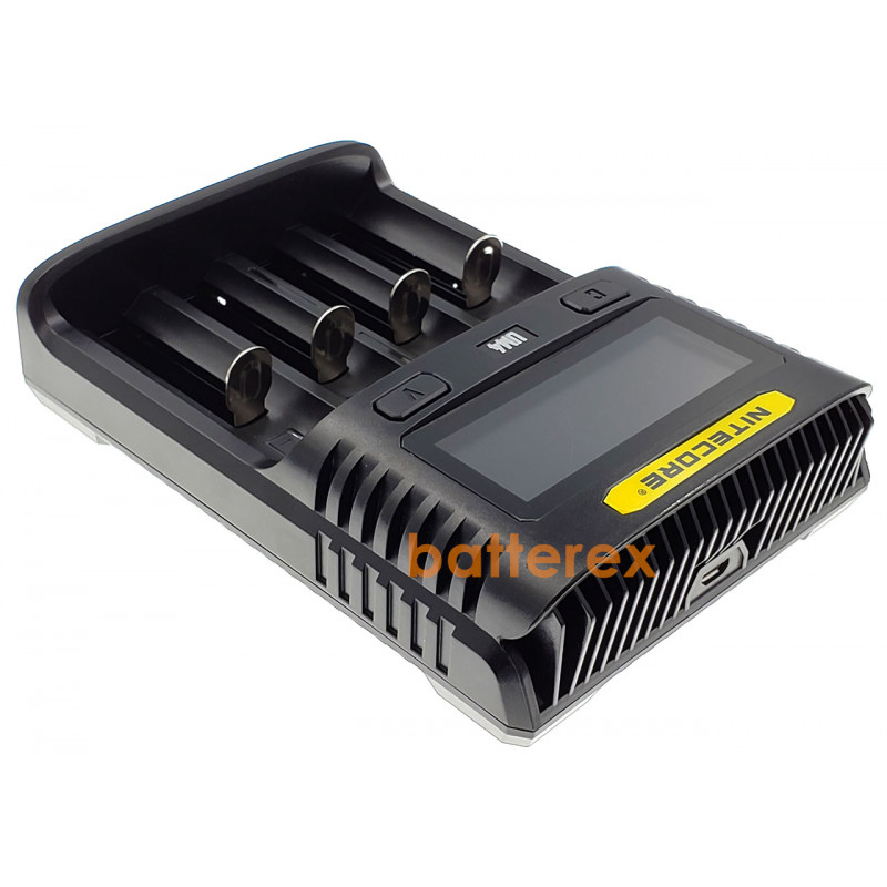 Универсальная зарядка Nitecore UM4 на 4 канала с подключением через USB Универсальная зарядка Nitecore UM4 на 4 канала с подключением через USB