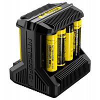 Nitecore Intellicharger i8 - 8-канальная универсальная зарядка для аккумуляторов AA/AAA/C/D/18650 и др. (Li-ion и Ni-MH)