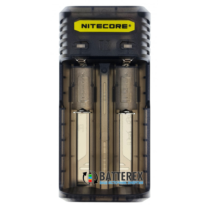 Зарядное устройство Nitecore Q2 Blackberry чёрного цвета на 2 канала для Li-ion/IMR аккумуляторов (ток заряда 1А/2А) Зарядное устройство Nitecore Q2 Blackberry чёрного цвета на 2 канала для Li-ion/IMR аккумуляторов (ток заряда 1А/2А)