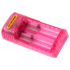Зарядное устройство Nitecore Q2 Pinky Peach розового цвета на 2 канала для Li-ion/IMR аккумуляторов (ток заряда 1А/2А) Зарядное устройство Nitecore Q2 Pinky Peach розового цвета на 2 канала для Li-ion/IMR аккумуляторов (ток заряда 1А/2А)