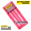 Зарядное устройство Nitecore Q2 Pinky Peach розового цвета на 2 канала для Li-ion/IMR аккумуляторов (ток заряда 1А/2А)
