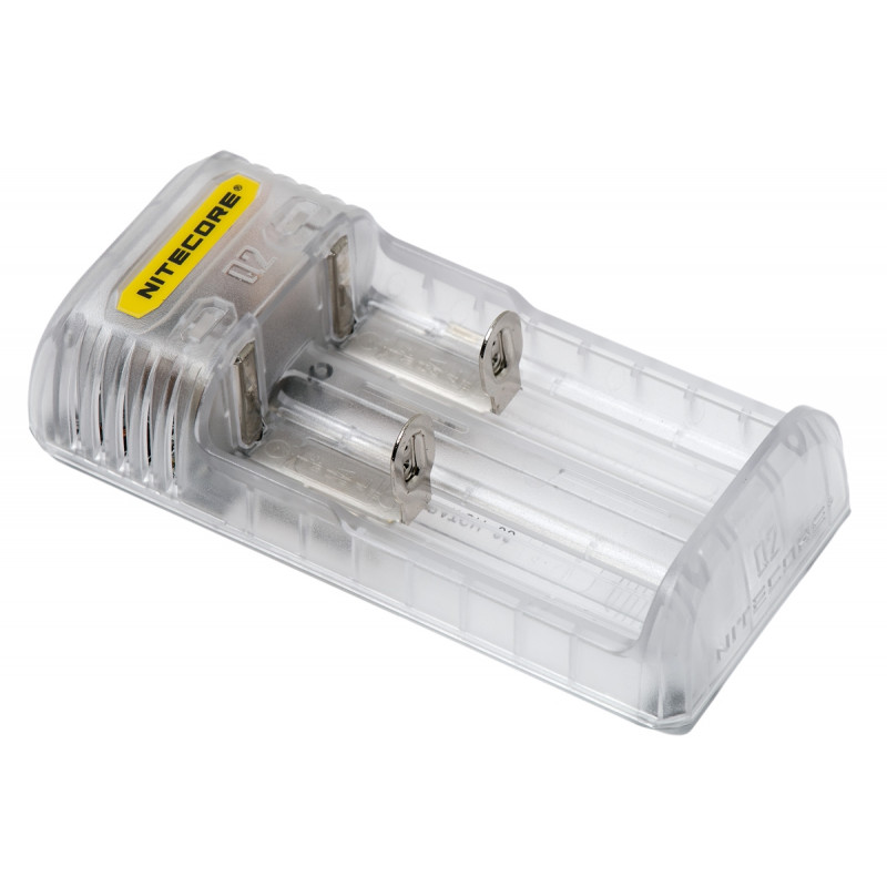 Зарядное устройство Nitecore Q2 Lemonade белого цвета на 2 канала для Li-ion/IMR аккумуляторов (ток заряда 1А/2А)