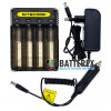 Зарядное устройство Nitecore Q4 Blackberry на 4 канала для Li-ion/IMR аккумуляторов (ток заряда 1А/2А) чёрного цвета Зарядное устройство Nitecore Q4 Blackberry на 4 канала для Li-ion/IMR аккумуляторов (ток заряда 1А/2А) чёрного цвета