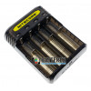 Зарядное устройство Nitecore Q4 Blackberry на 4 канала для Li-ion/IMR аккумуляторов (ток заряда 1А/2А) чёрного цвета Зарядное устройство Nitecore Q4 Blackberry на 4 канала для Li-ion/IMR аккумуляторов (ток заряда 1А/2А) чёрного цвета