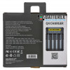 Зарядное устройство Nitecore Q4 Blackberry на 4 канала для Li-ion/IMR аккумуляторов (ток заряда 1А/2А) чёрного цвета Зарядное устройство Nitecore Q4 Blackberry на 4 канала для Li-ion/IMR аккумуляторов (ток заряда 1А/2А) чёрного цвета