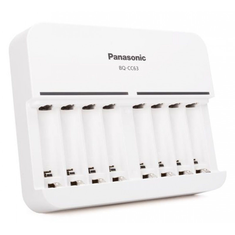 Зарядное устройство Panasonic Eneloop BQ-CC63 Charger на 8 каналов для АА/ААА аккумуляторов