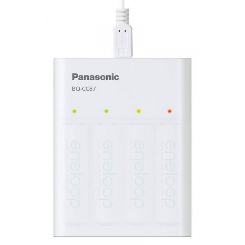 Panasonic Eneloop BQ-CC87 - повербанк и зарядное устройство для АА/ААА аккумуляторов