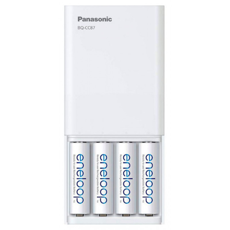Panasonic Eneloop BQ-CC87 - повербанк и зарядное устройство для АА/ААА аккумуляторов