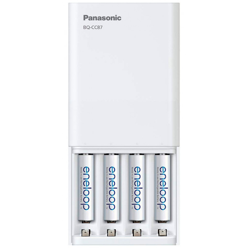 Panasonic Eneloop BQ-CC87 - повербанк и зарядное устройство для АА/ААА аккумуляторов